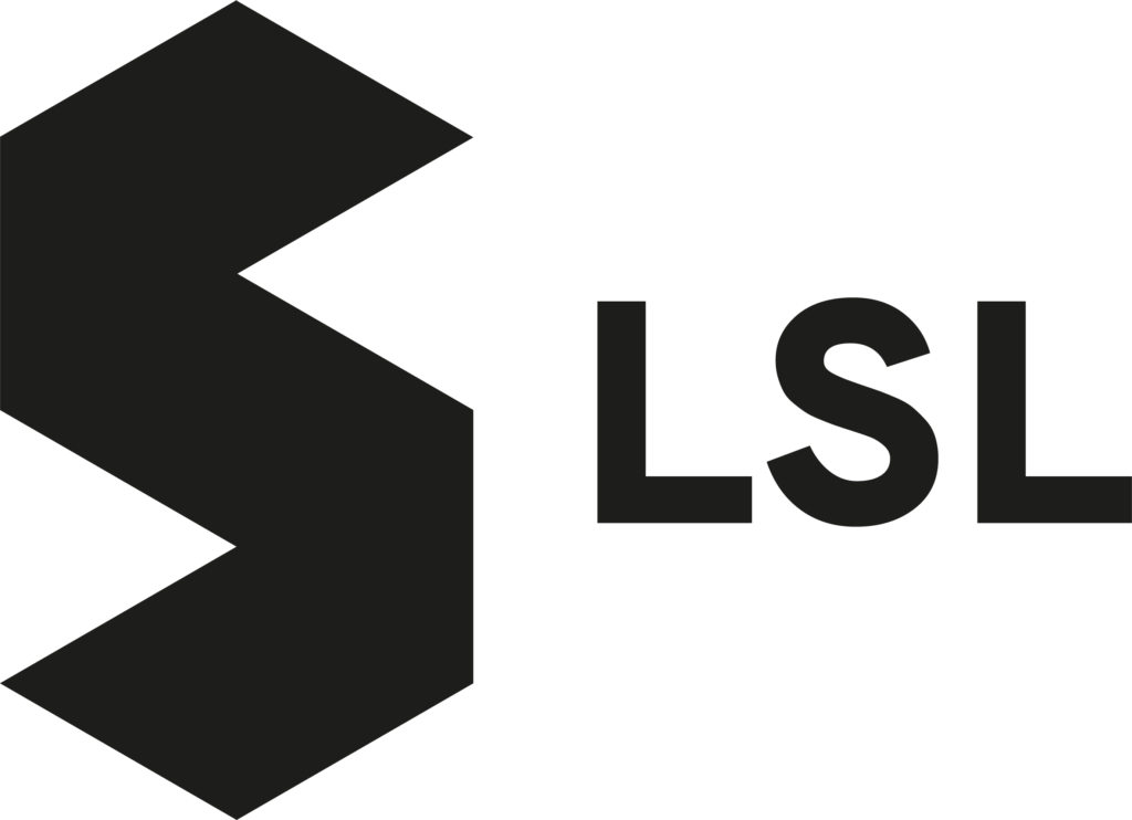 Logo LSL schwarz, Weiterleitung zur Seite/Shop